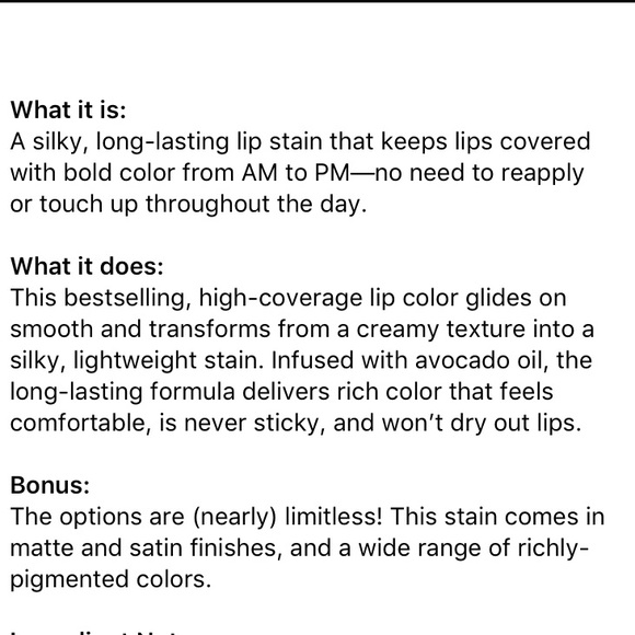 [Sephora] NWT Mini Creme Lip Stain BohemianPurple - Picture 3 of 7